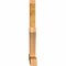 Ekena Millwork Redmond Rough Sawn Timber Gable Bracket, Western Red Cedar, 96"W x 64"H x 6"D x 6"F, 16/12 Pitch GBW096X64X0606RED00RWR - alternate 4